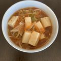 じゅげむ２'s cooksnap of when they made 野菜とキムチのとろみあん豆腐.