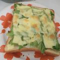 クック1FX93J☆'s cooksnap of when they made レタスのさっぱりサラダトースト.