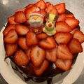 Yukorange8's cooksnap of when they made 2009　クリスマス　チョコレートケーキ.