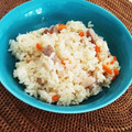 ｊｏｃｏｍｏｍｏｌａ's cooksnap of when they made 塩豚と海老のピラフ**炊飯器.