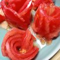 りんごかなこ's cooksnap of when they made ひと手間かけよう！トマトの薔薇(飾り切り.