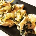 ゆうかれ's cooksnap of when they made マヨ漬け鶏胸肉の高菜炒め.
