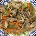 減塩パパ's cooksnap of when they made ザーサイと豚肉のあんかけレタス.