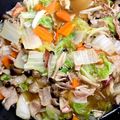 YYuuuuRi's cooksnap of when they made 白菜と豚肉のうま煮.