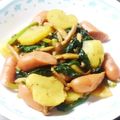 柚希☆G9's cooksnap of when they made ホウレン草とじゃが芋のガリバタ醤油炒め☆.