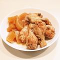 こともみ's cooksnap of when they made 鶏手羽と大根の煮物♪.