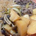 ジョンリークッカー's cooksnap of when they made 手軽に♪すき焼き風肉じゃが.