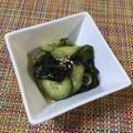みじょーん's cooksnap of when they made ワカメ×きゅうり♡王道の酢の物.