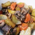 クックTAY0GD☆'s cooksnap of when they made 牛肉と大根の煮物.