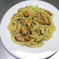 ☆ありか358☆'s cooksnap of when they made 簡単！ムール貝のパスタ.
