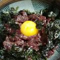 クック7FNN0F☆'s cooksnap of when they made クジラのユッケ★マグロやタイや馬肉でも.