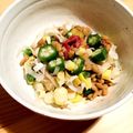 azbjbn's cooksnap of when they made 超簡単！豆腐やご飯のお供に梅オクラ納豆♪.