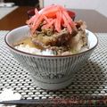 ダイナマイト漆黒's cooksnap of when they made 牛めし.