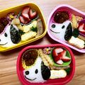 ＊ゆ♨︎mama＊'s cooksnap of when they made キャラ弁♡スヌーピーとチャーリーブラウン.