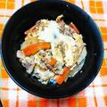 ﾁｲﾁｬﾝﾏﾏ's cooksnap of when they made オッサンの洋風他人丼.