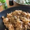 りょうあん23's cooksnap of when they made 男の胃袋を鷲掴み★ベーコンとキノコピラフ.