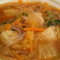 neko＊and…'s cooksnap of when they made 温かキムチと白滝 鶏団子のピリ辛スープ！.