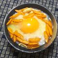 nosso's cooksnap of when they made 超簡単！お粥にトッピング！柿の種・わさび.