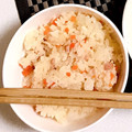 クック0WO9OY☆'s cooksnap of when they made 炊飯器で【にんじんの洋風炊き込みごはん】.