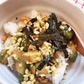 myumyuシンバ's cooksnap of when they made アボカド＆天かす丼.