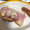 choco831's cooksnap of when they made 簡単！ベーコンマヨトースト.