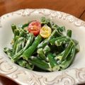 Superlittleboo's cooksnap of when they made ハマる！インゲンのスイートチリマヨ和え.