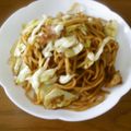 花時計咲いた's cooksnap of when they made 太麺が美味しい 焼きそば.