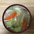 かおり♡♡♡'s cooksnap of when they made リメイク☆鍋の残りでお汁.