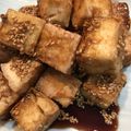 わたるんママ's cooksnap of when they made 甘辛たれで♪厚揚げ甘辛ごま照焼き.