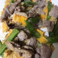 siia11's cooksnap of when they made 絹さやと豚バラ肉の卵とじ.