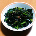 nemuchan's cooksnap of when they made レンジで簡単！大根の葉の塩昆布生姜和え.