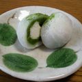 ネロねこ's cooksnap of when they made 抹茶の生クリーム大福*.