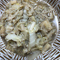 手抜きクック's cooksnap of when they made 白菜とえのきのペペロンチーノ風.