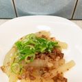 マコミコ's cooksnap of when they made 大根のそぼろあんかけ.