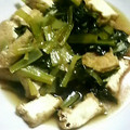 iibata's cooksnap of when they made 小松菜と厚揚げの煮びたし.
