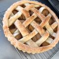Amerixx's cooksnap of when they made キャラメル林檎のアップルパイ.
