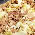 なみ☆ボン's cooksnap of when they made 簡単♪節約＊豚挽き肉とキャベツの味噌炒め.