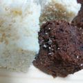 明日歩's cooksnap of when they made レンジで簡単！ガトーショコラ.