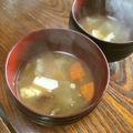 ☆こまっと☆'s cooksnap of when they made 今日の味噌汁☆なめこ .大根..豆腐.
