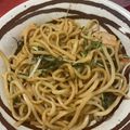 NHR★'s cooksnap of when they made 鶏肉と水菜の和風パスタ⁂お手軽簡単.