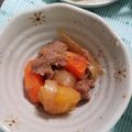 バジルまま617's cooksnap of when they made 圧力調理バッグで！超カンタン肉じゃが.