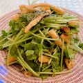 クックLDX6TD☆'s cooksnap of when they made 三つ葉とカリカリ油揚げのサラダ.