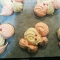 けんぴまま♡'s cooksnap of when they made 簡単可愛い♪メレンゲクッキーレモンティ味.