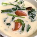 rui_and3's cooksnap of when they made 糖質制限☆ゴロゴロきのこの豆乳スープ.