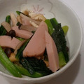 よこちぃいぃ's cooksnap of when they made 小松菜と油揚げのあごだしつゆ炒め.