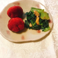 yesmama's cooksnap of when they made ターサイと干しえびのうま塩炒め.