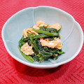 Satoco❋'s cooksnap of when they made 簡単一品♡ほうれん草と卵の彩り和え.
