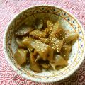 花時計咲いた's cooksnap of when they made こんにゃくの甘味噌炒め.