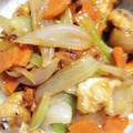 さの氏's cooksnap of when they made 青梗菜と油揚げの炒め物.