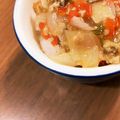 bb☆'s cooksnap of when they made 離乳食後期〜完了期☆ガパオ風ごはん.